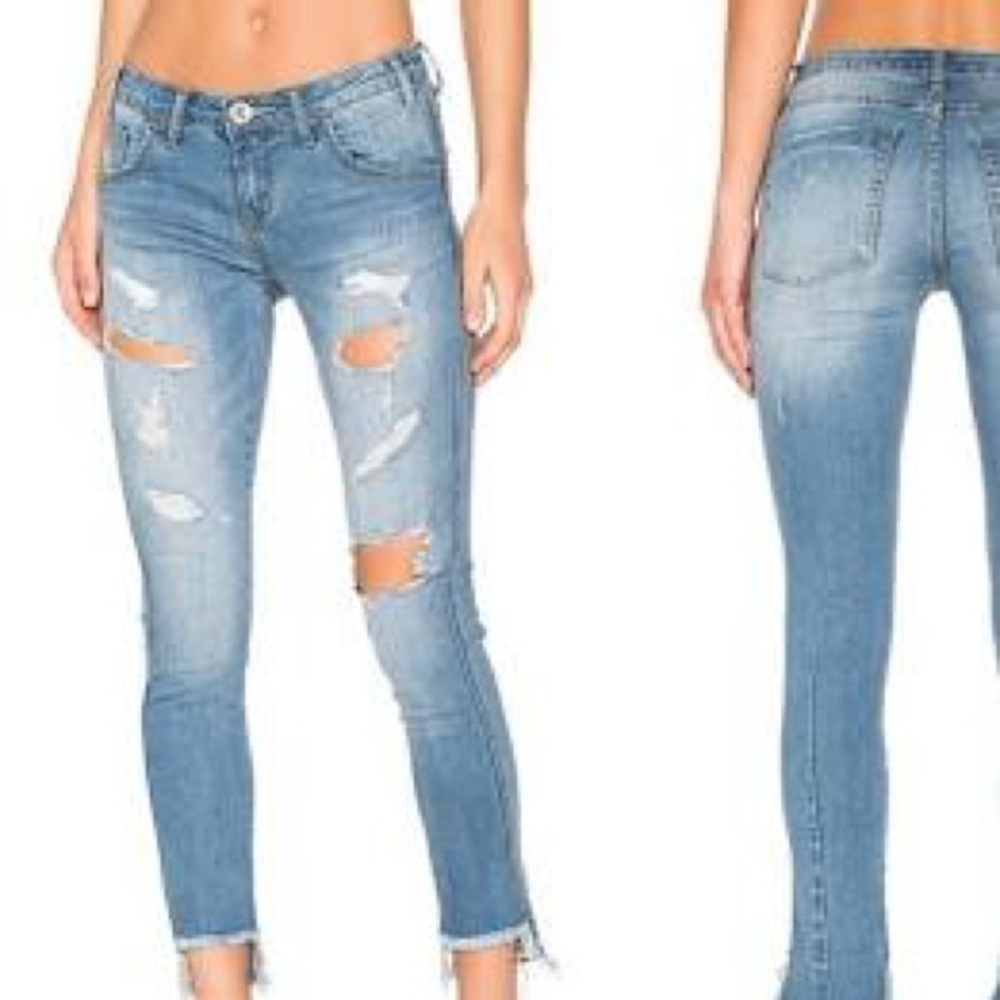 One Teaspoon Freebird II Low Waist Fitted Jeans (J2)